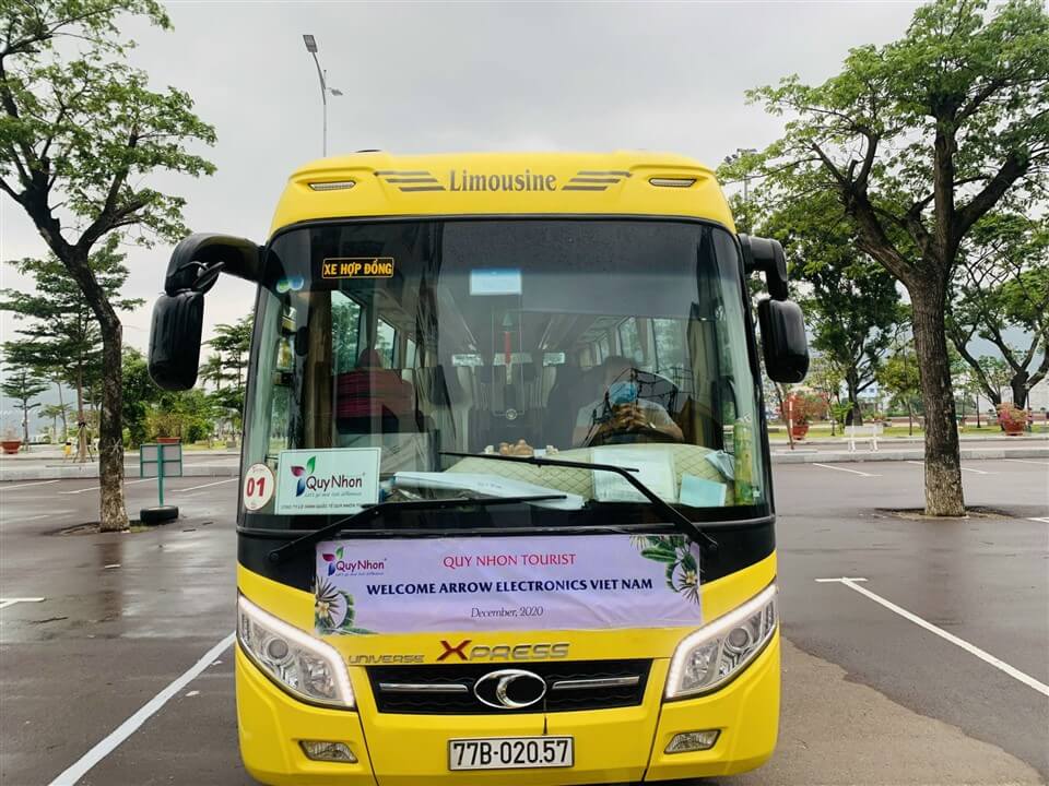 Bảng giá thuê xe du lịch 29 chỗ tại Quy Nhơn - Bình Định